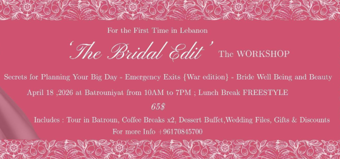 The Bride Edit - The Workshop